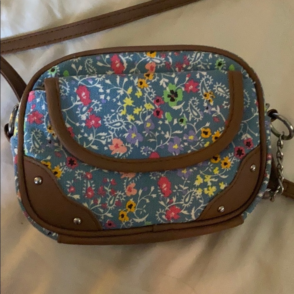 Blue purse